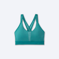 BROOKS Drive Plunge Run Bra in nile green - women's intimate - alternate view