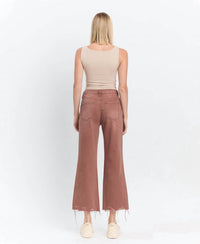 Lovervet - High Rise 90's Vintage Crop Flare Jeans