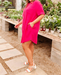 143 Story - Lively Spirit Button Up Dress