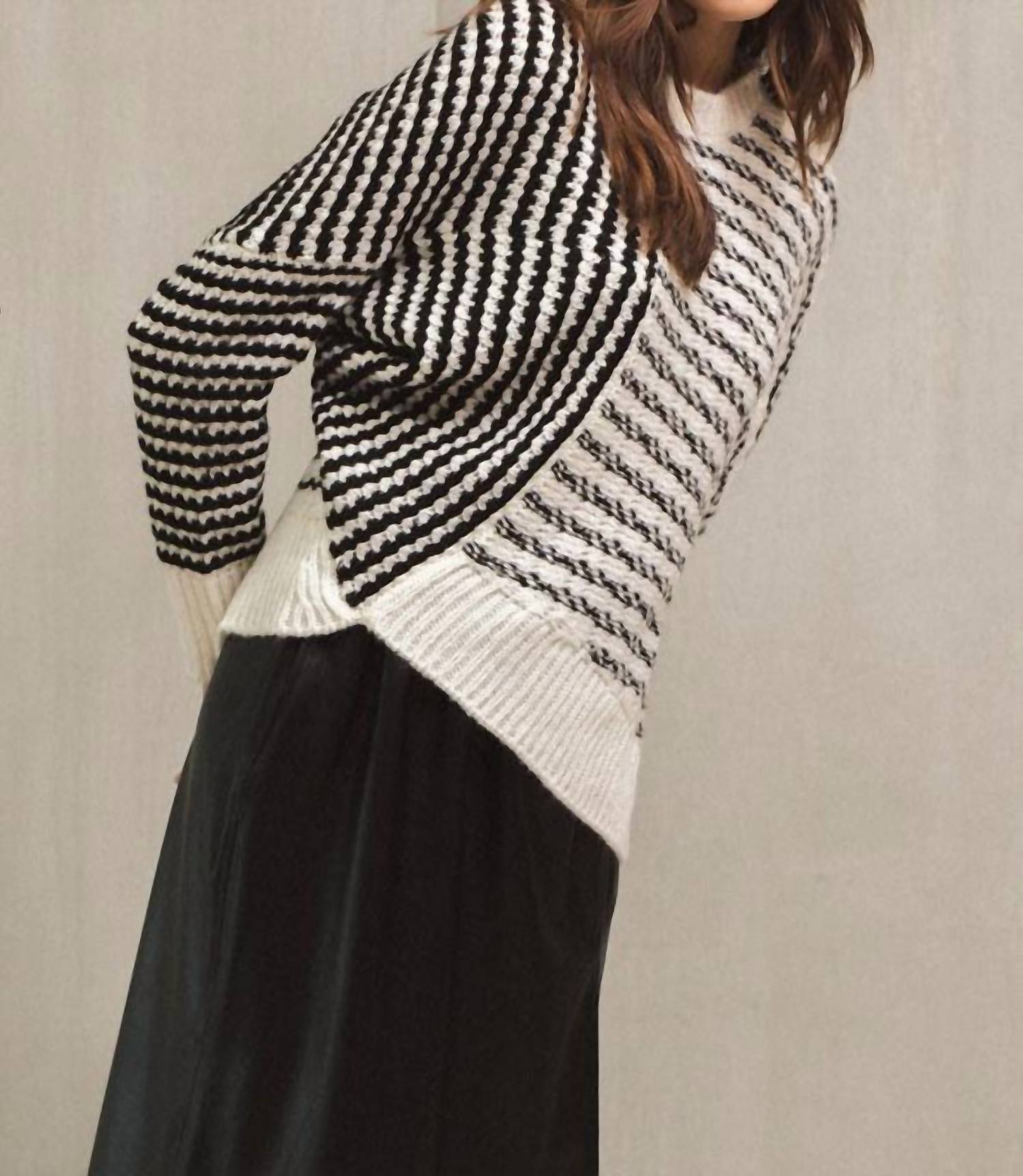 Elan - Mara Asymmetrical Sweater