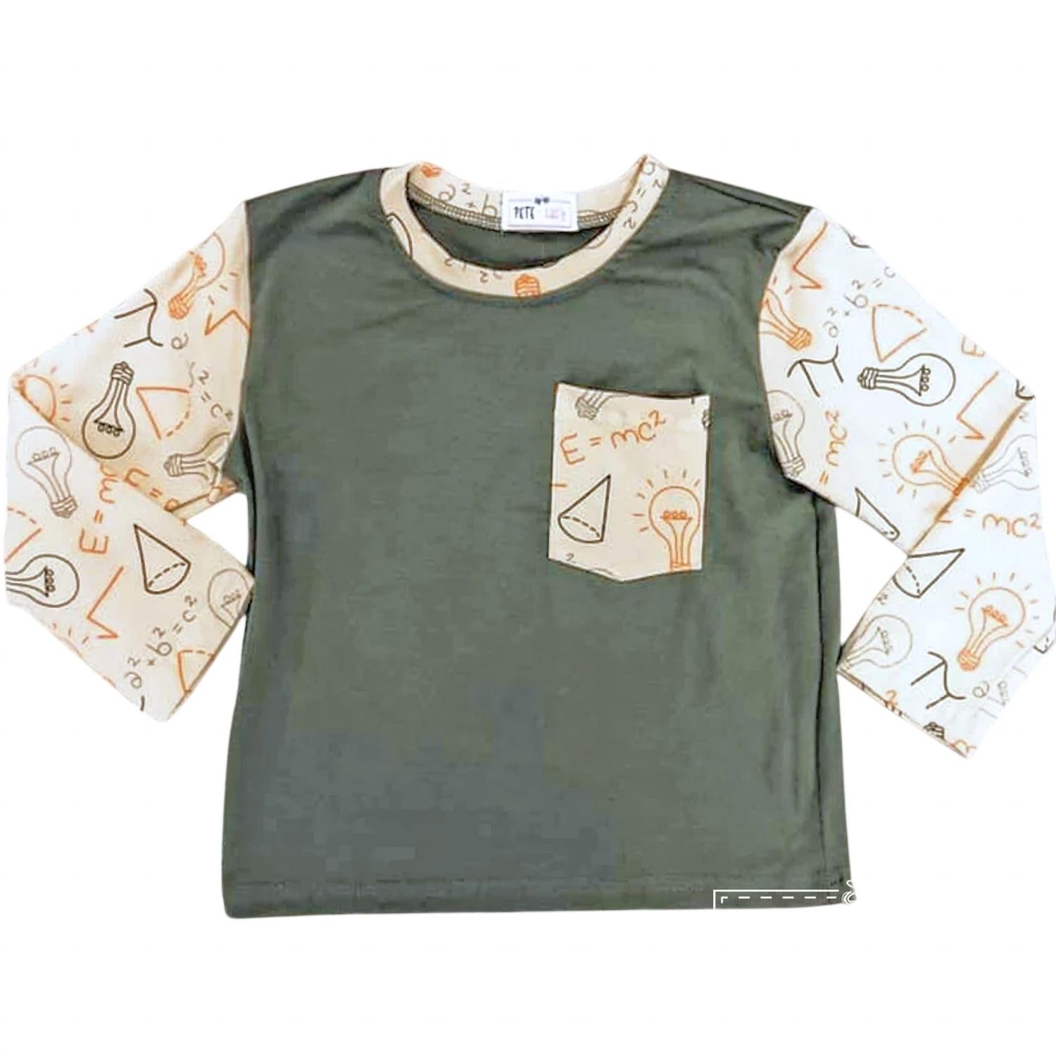 Pete + Lucy - Boys E=mc^2 Shirt