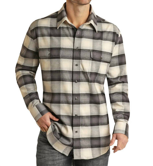 Rock & Roll Denim - Brushed Twill Reflex Classic Shirt