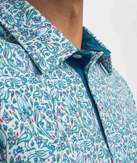 Southern Shirt Company - Men's Birds Of Paradise Printed Short-sleeve Polo