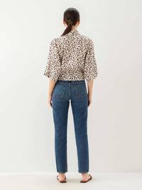 Fifteen Twenty - Women's Bernice Tie Front Blouse