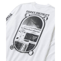 Parks Project Unisex Dark Sky Scale Long Sleeve Tee in marshmallow - women's long sleeve top - view 8