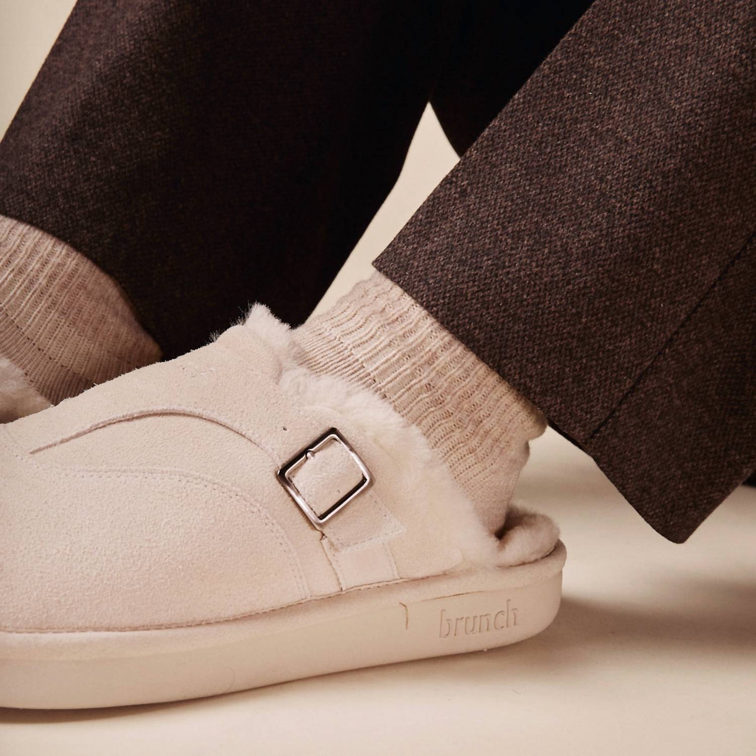 Brunch - Women's Armour Suede Shearling Slipper