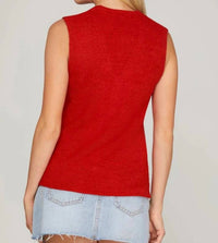 She + Sky - Briella Button Down Vest