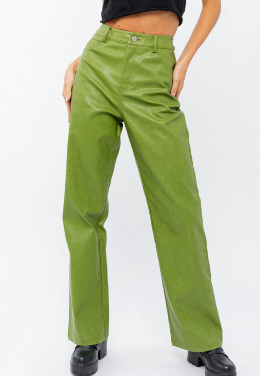 Le Lis - High Waisted Wide Leg Pants