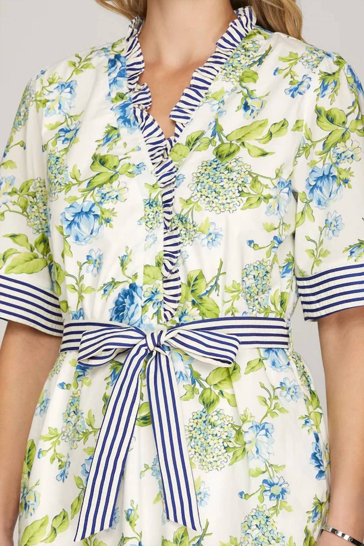 She + Sky - Summer Garden Mini Dress