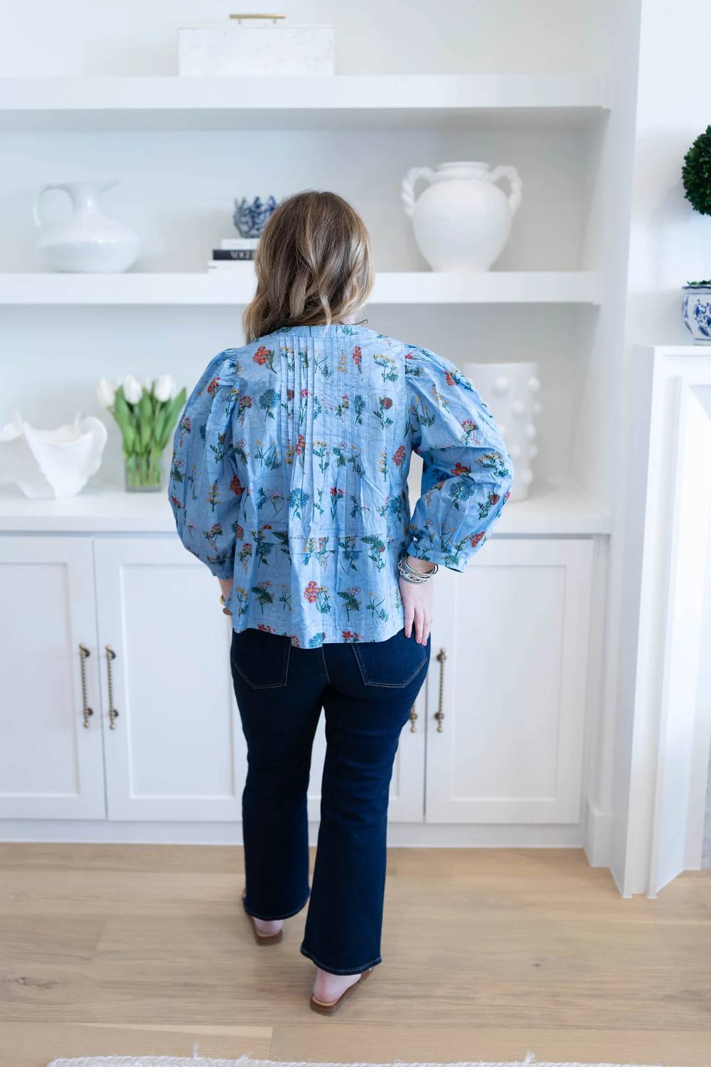 Entro - Magnolia Floral Blouse