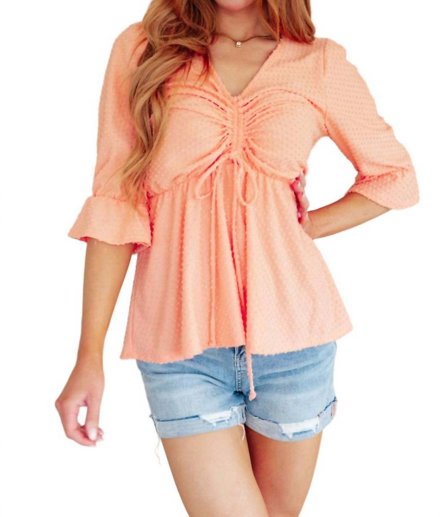 Lovely Melody - Sweet Sherbet Swiss Dot Top