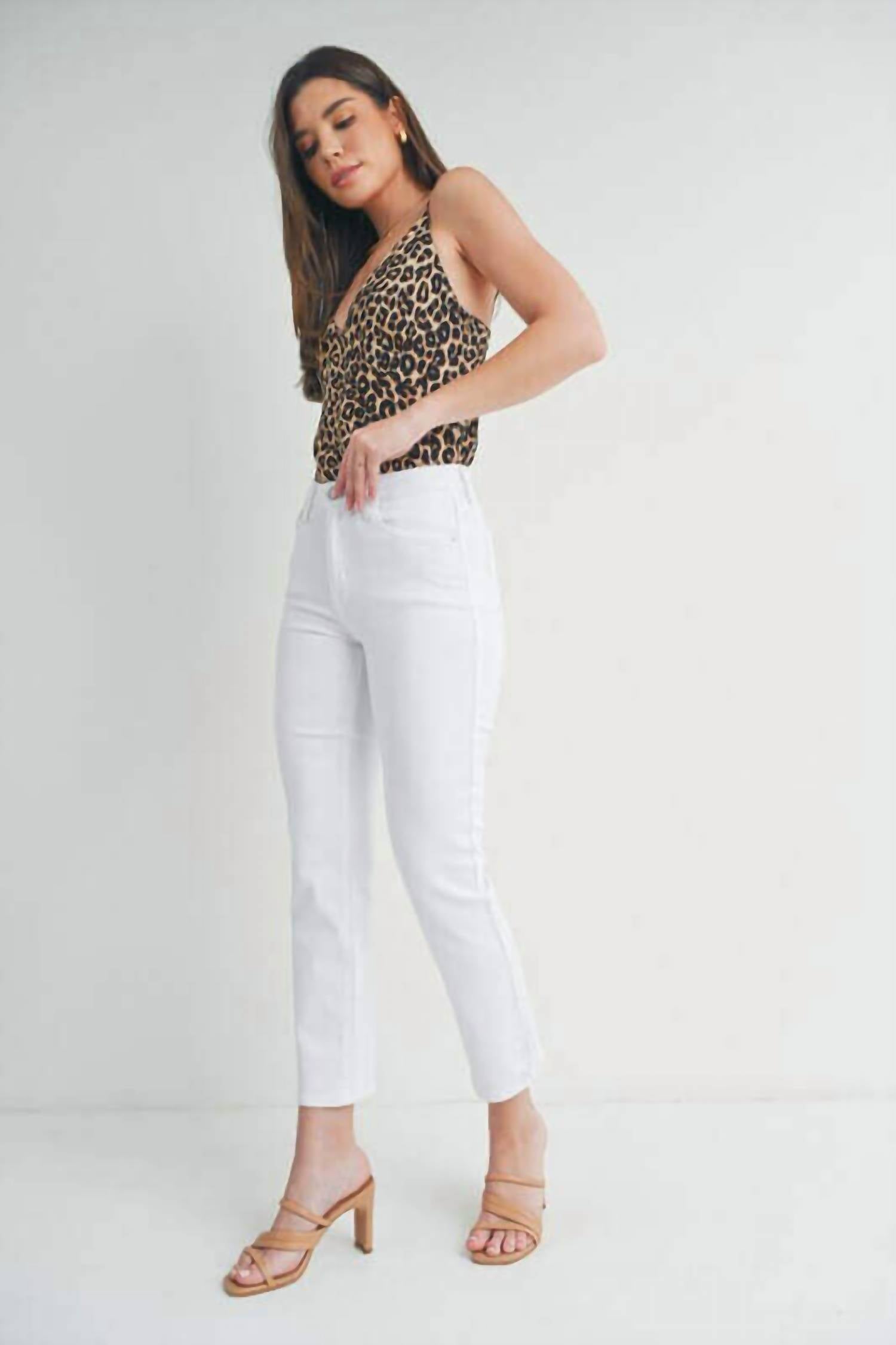 Just Black Denim - Lisa Straight Leg Jeans