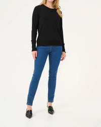 Kaffe - Kalizza Round Neck Regular Fit Pullover Sweater