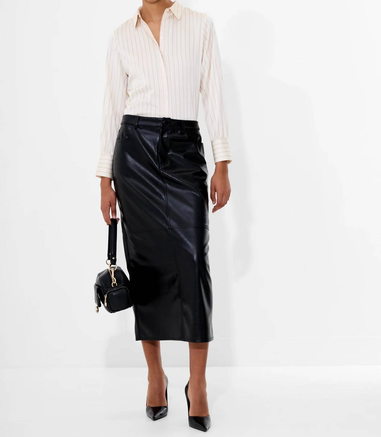French Connection - Pinstripe Blouse