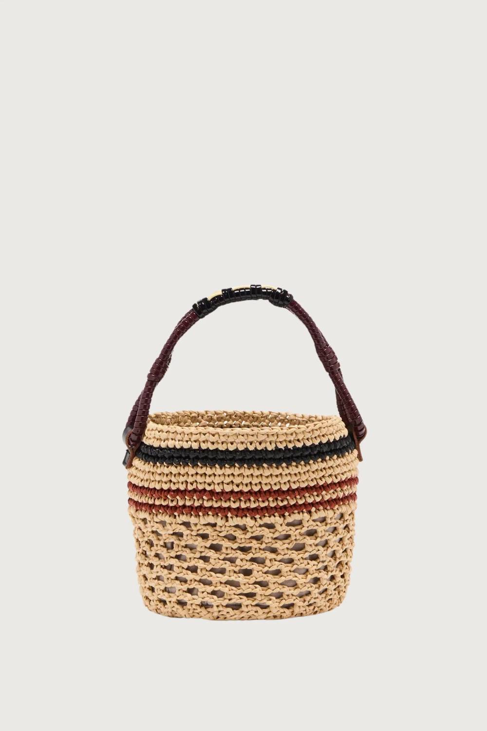 Plan C - Women's Bucket Straw Bag