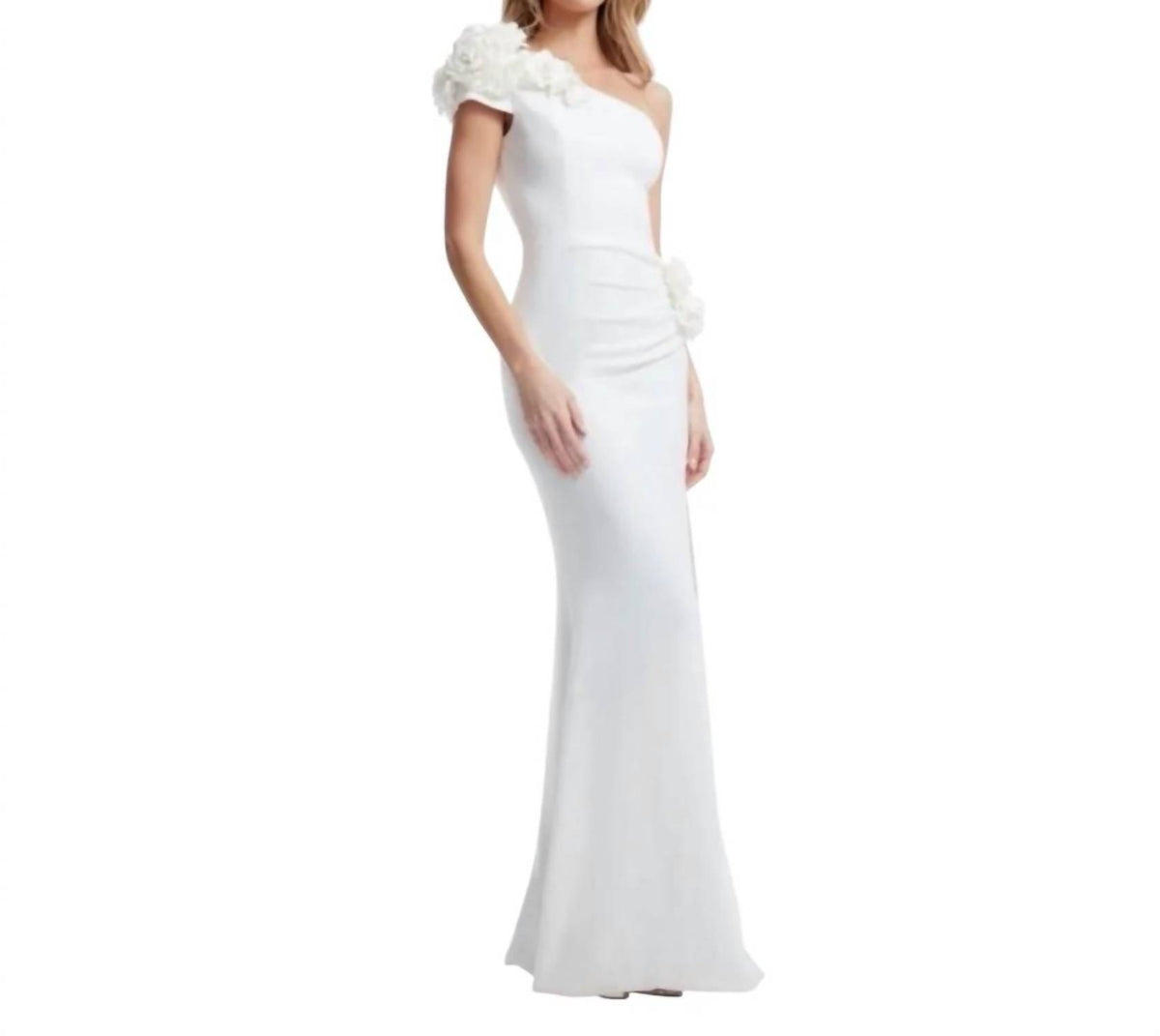 Dress The Population - Women's Aubrielle Mermaid Gown
