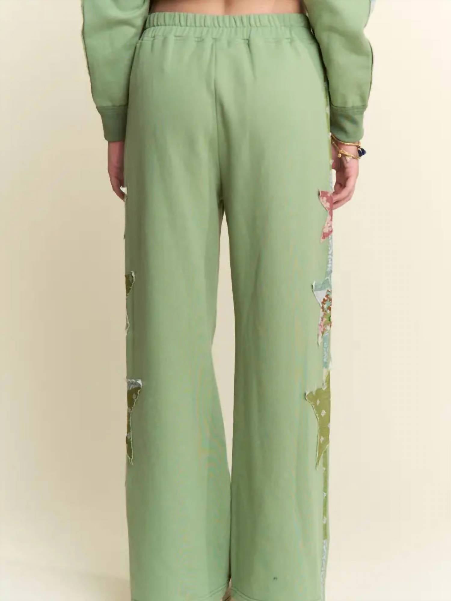 J.Nna - Patchwork Color Block Bottoms