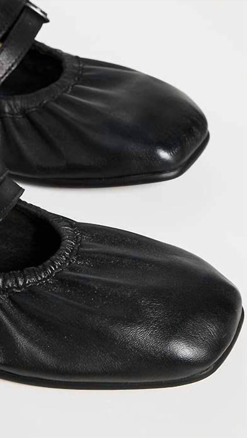 Free People Women's Gemini Ballet Flat in black - women's flats - view 4