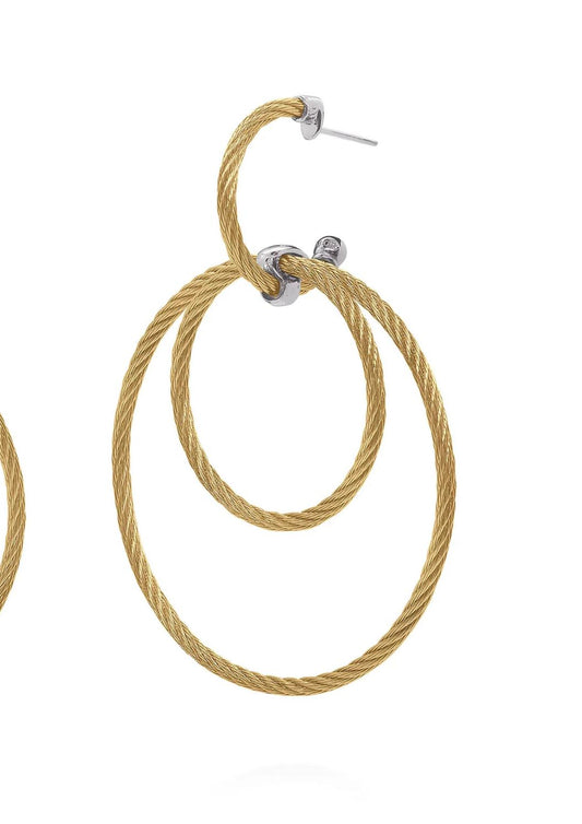 Alor - Triple Drop Hoop Earring
