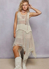 Pol - Coastal Crochet Cotton Dress