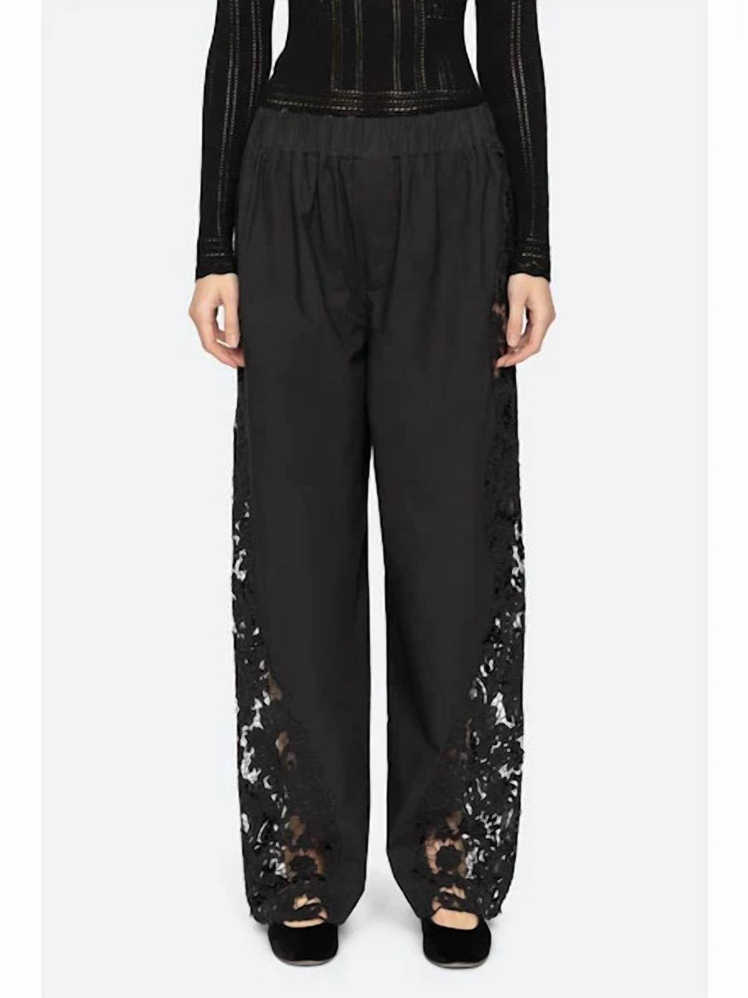 Sea - Sabine Embroidery Pants