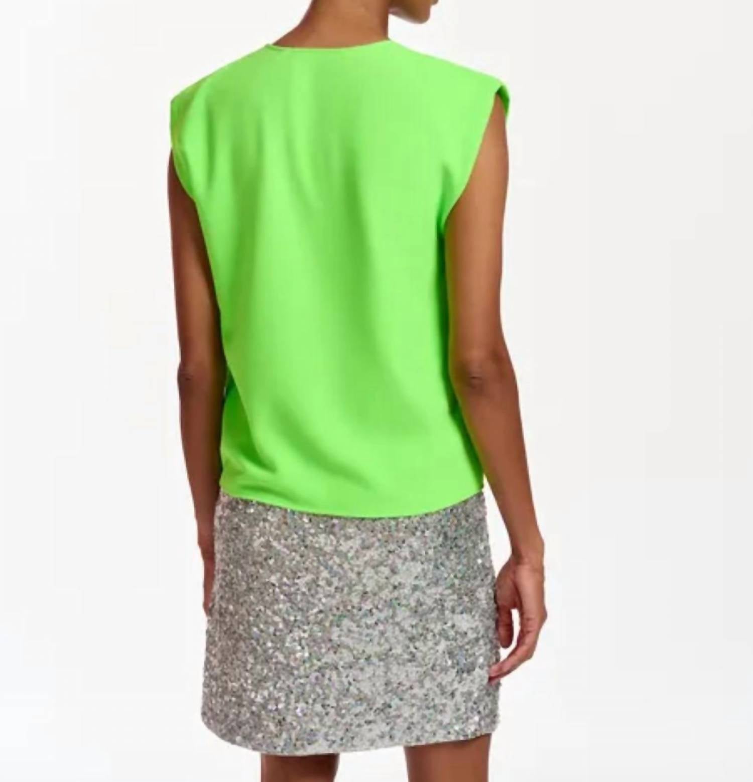 Essentiel Antwerp - Falling Sleeveless V-neck Top