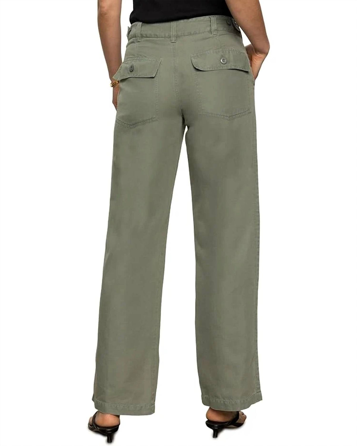 Sanctuary - Mid-Rise Wide Leg Pant