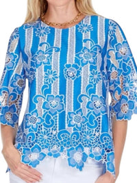 Jade - Livia Bellflower Lace Top