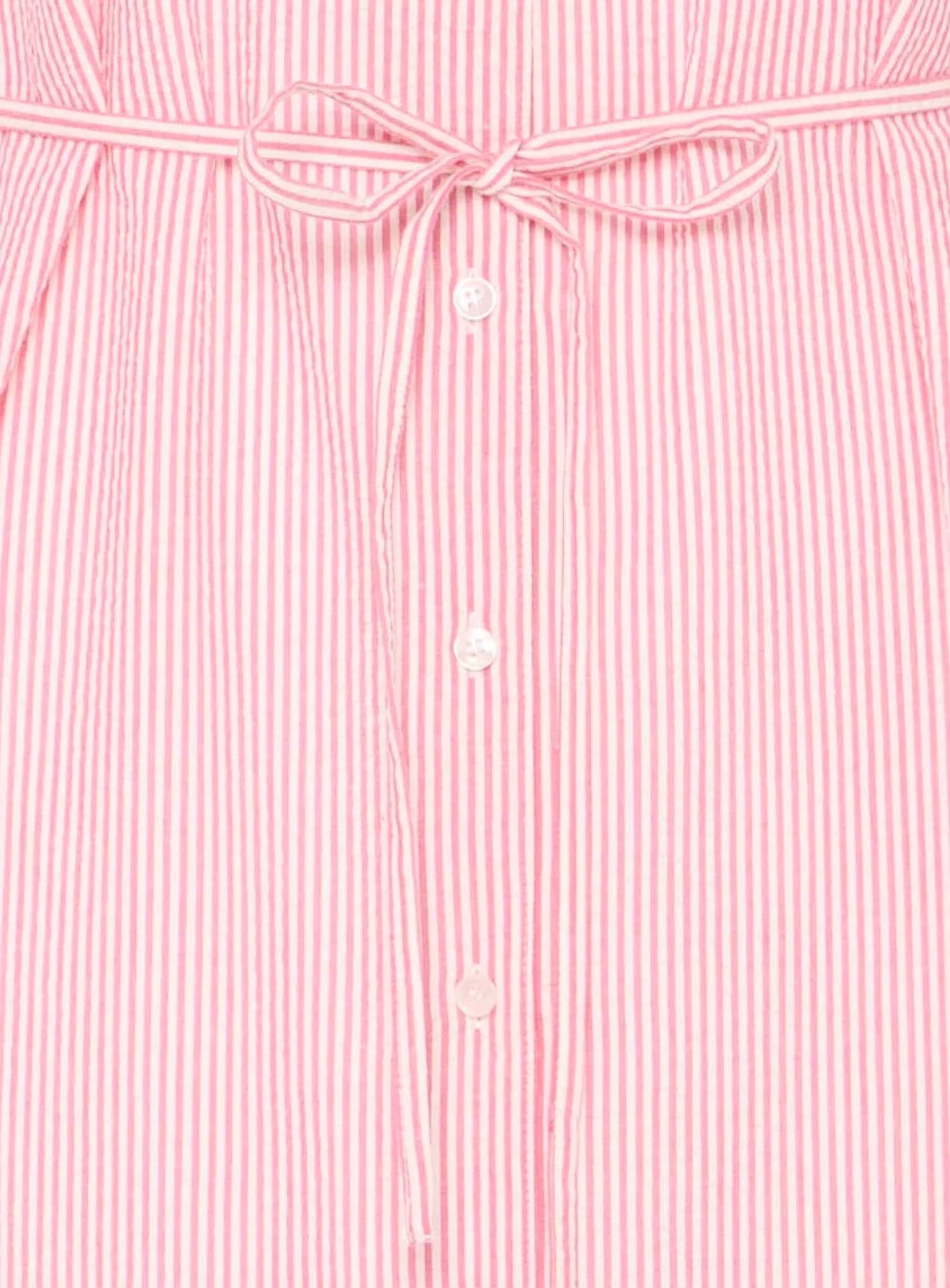 B.Young - Ime Striped Shirt Midi Dress