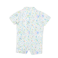 Blue Quail Clothing Co. - Kids Spring Otomi Short Sleeve Guayabera Romper