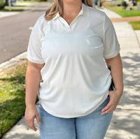 Southern Grace - Jennifer Collared Top