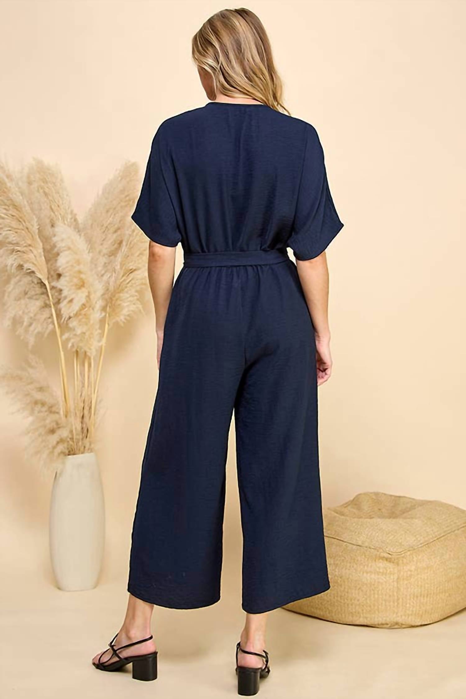 Emerald Collection - Wide Leg Jumpsuit