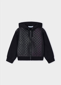Mayoral - Girls Combined Quilted Jacket