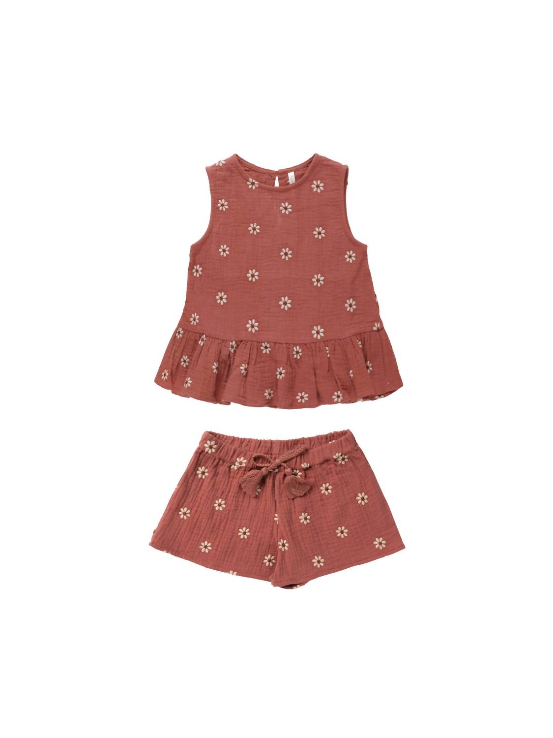 Rylee + Cru - Carrie Embroidered Daisy Set