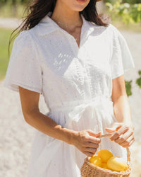 Mikarose - Cosette Eyelet Dress