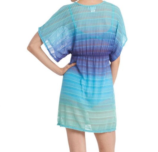 Jordan Taylor - V-Neck Textured Tunic Cover Up