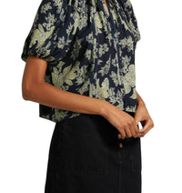 Ulla Johnson - Marcelena Floral Tieneck Blouse