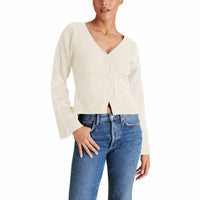 STEVE MADDEN Odelia Cardigan in ivory - women's cardigan