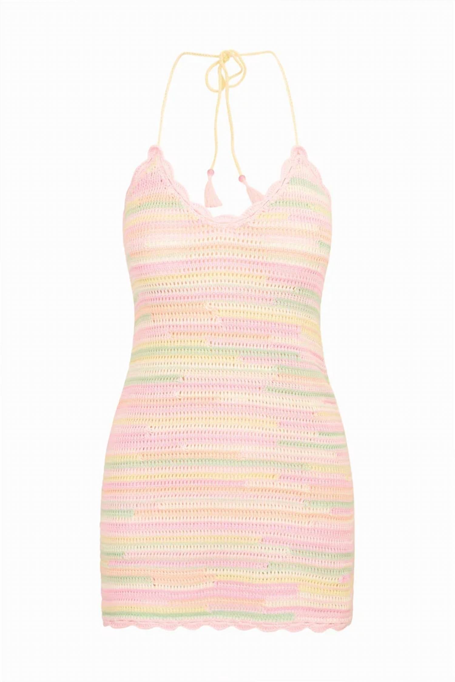 Loveshackfancy - Women's Zoa Cotton Crochet Mini Dress