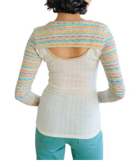 Sugarfox - Layered Cut Out Top