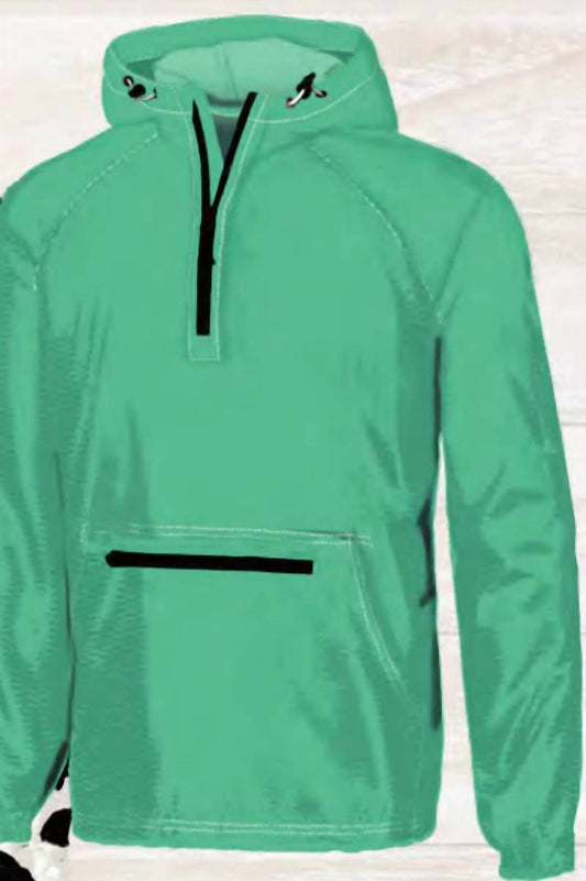 Southern Couture - Unisex - Quarter Zip Wind Breaker Jacket