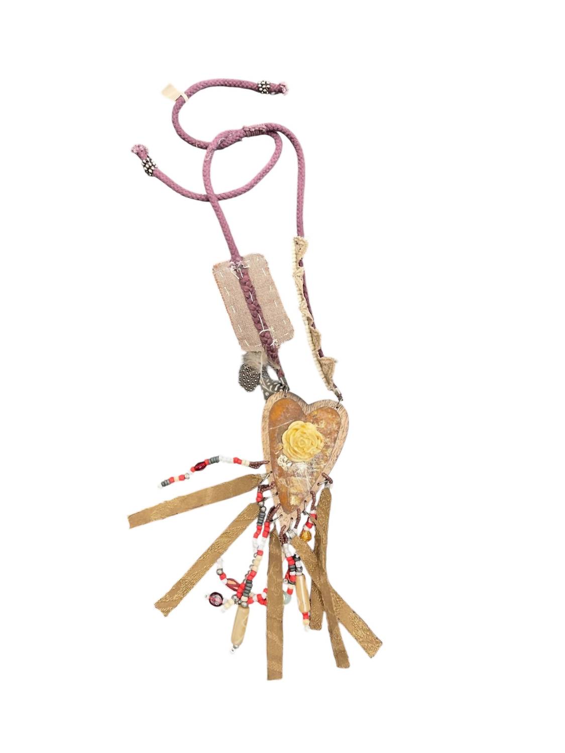 A Rare Bird - Women's Prairie Heart Necklace