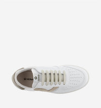 VICTORIA Men's Low-top Lace-up Sneakers in taupe - men's sneaker - view 4