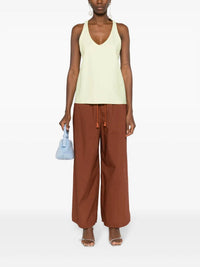 Forte Forte - Racerback Fine-ribbed Top