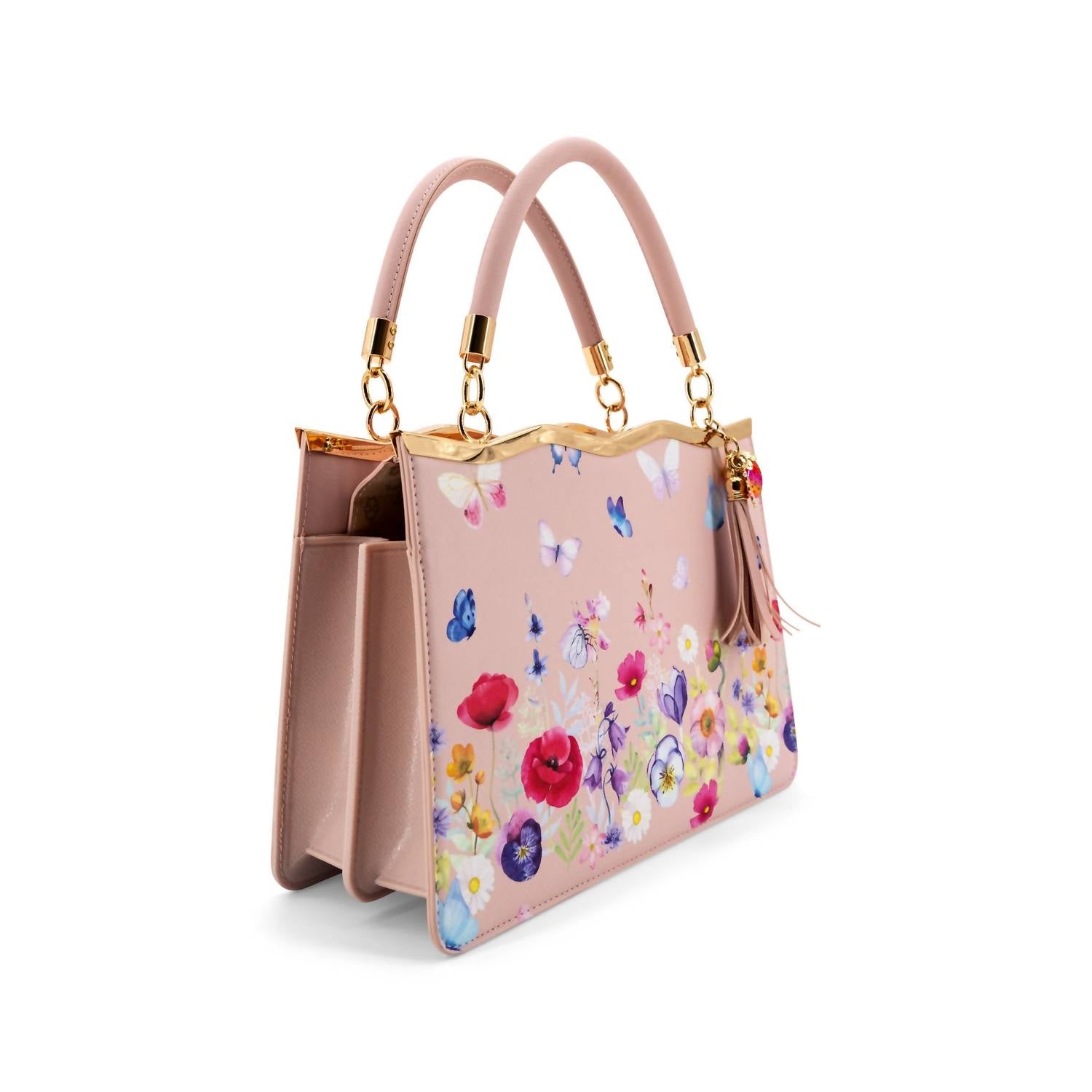 Like Dreams Women's Clarette Floral Crossbody Bag in blush - women's bag - alternate view