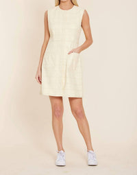 Dolce Cabo - Faux Leather Stitch Dress