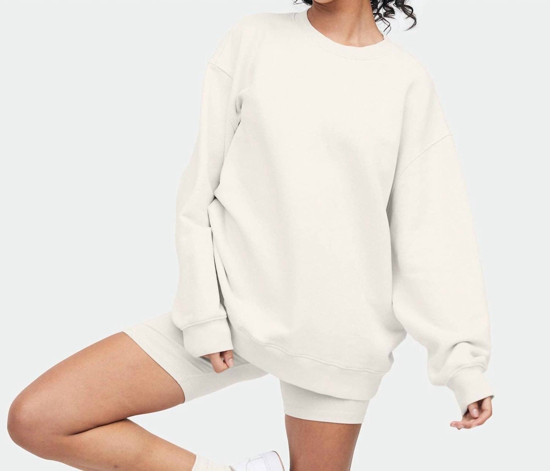 Mate - Fleece Oversized Sweatshirt