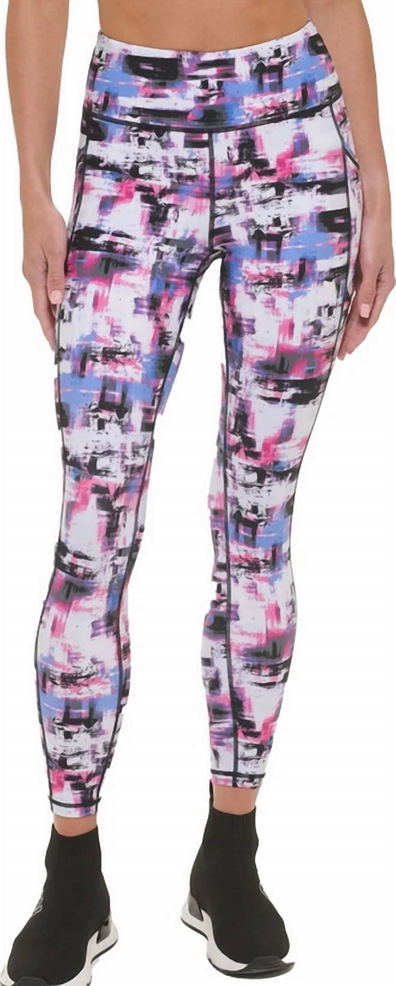 Dkny - Printed High-Waist 7/8 Leggings