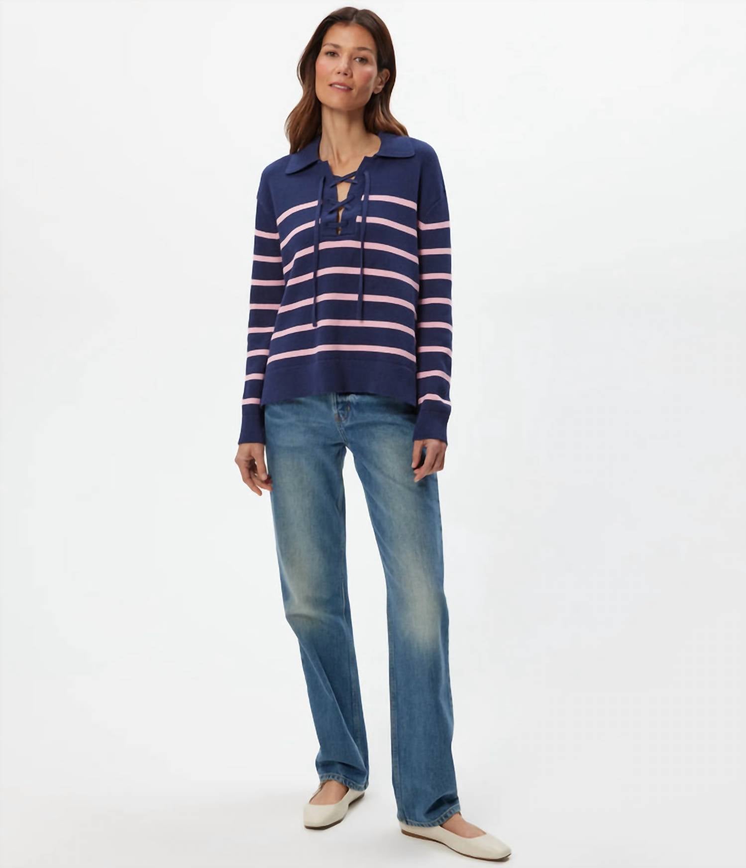 Michael Stars - Adrienne Collared Pullover Sweater