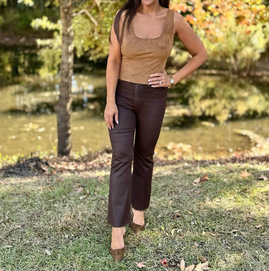 Endless Rose - Suede Tank Top